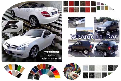 Caewrapping cambio colore auto