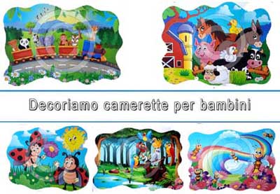 Decorare camerette per bimbi