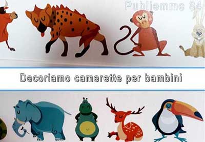 Disegni digitali per camerette dei bimbi Personalizziamo le camerette per bambini