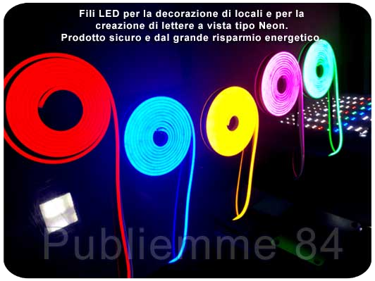 LED tipo filo Neon