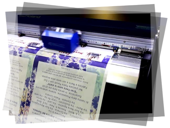 Stampa digitale con plotter Roland