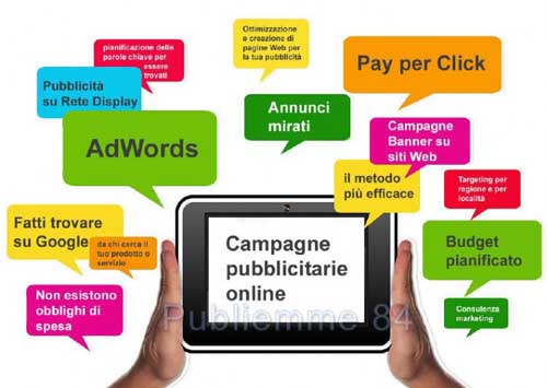 Campagne web pay per click Pay per click campagne pubblicitarie