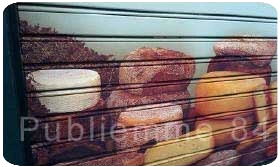 Decorazione serrande per punti vendita Decorazione saracinesche per punti vendita
