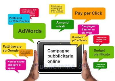 Campagne pubblicitarie pay per click