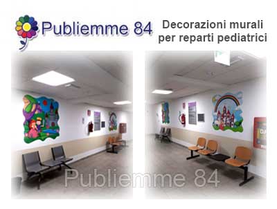 Decorazioni murali reparti pediatrici decorazione per reparti pediatrici