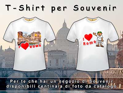 Tshirt personalizzate per Souvenir